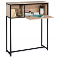Console bureau d'appoint DETROIT design industriel