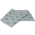 Tapis design et moderne - 80x150 cm - BELO 15 Gris - Polypropylène - UN
