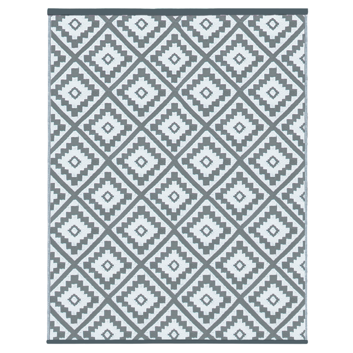 Tapis extérieur BAHAMAS gris 270 x 370 CM Tapis extérieur BAHAMAS gris 270 x 370 CM