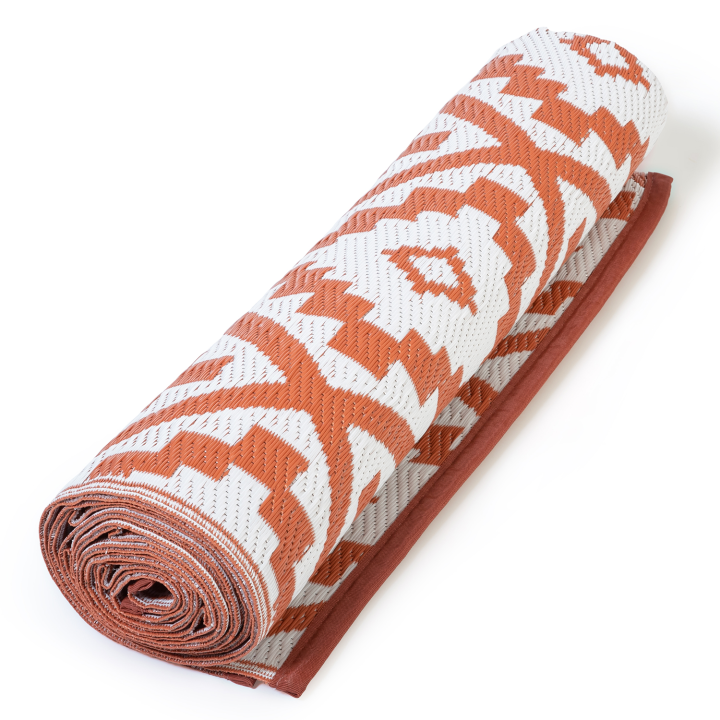 Tapis extérieur BAHAMAS terracotta 270 x 370 CM Tapis extérieur BAHAMAS terracotta 270 x 370 CM