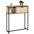 Console bureau d'appoint DETROIT design industriel