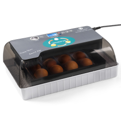 14758 - Incubatrice incubatrice da 4 a 35 uova Couveuse automatique 12 œufs incubateur toutes volailles autonome avec mire œufs