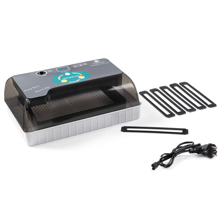 Couveuse automatique 12 œufs incubateur toutes volailles autonome avec mire œufs Couveuse automatique 12 œufs incubateur toutes volailles autonome avec mire œufs