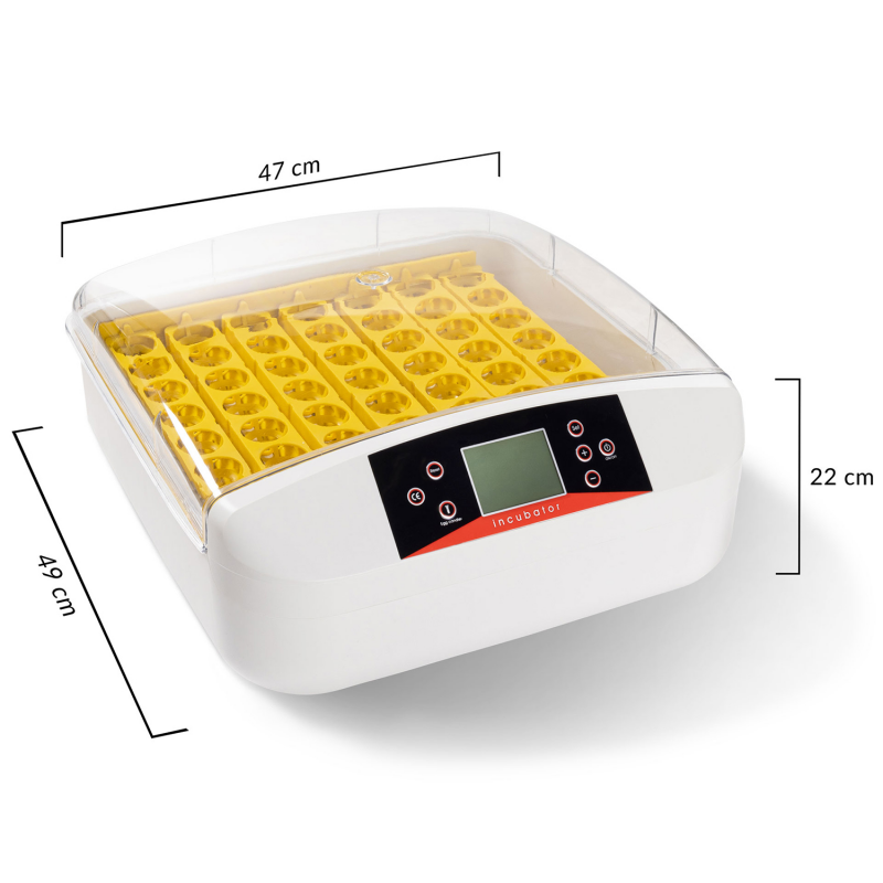 Plateau à œufs Automatique Pour Incubateur 56 œufs – Moteur 220V – 7 Plateaux Jaunes – Rotation Automatique – Accessoire Remplacement