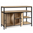 Buffet bas 2 portes DETROIT design industriel 100 cm