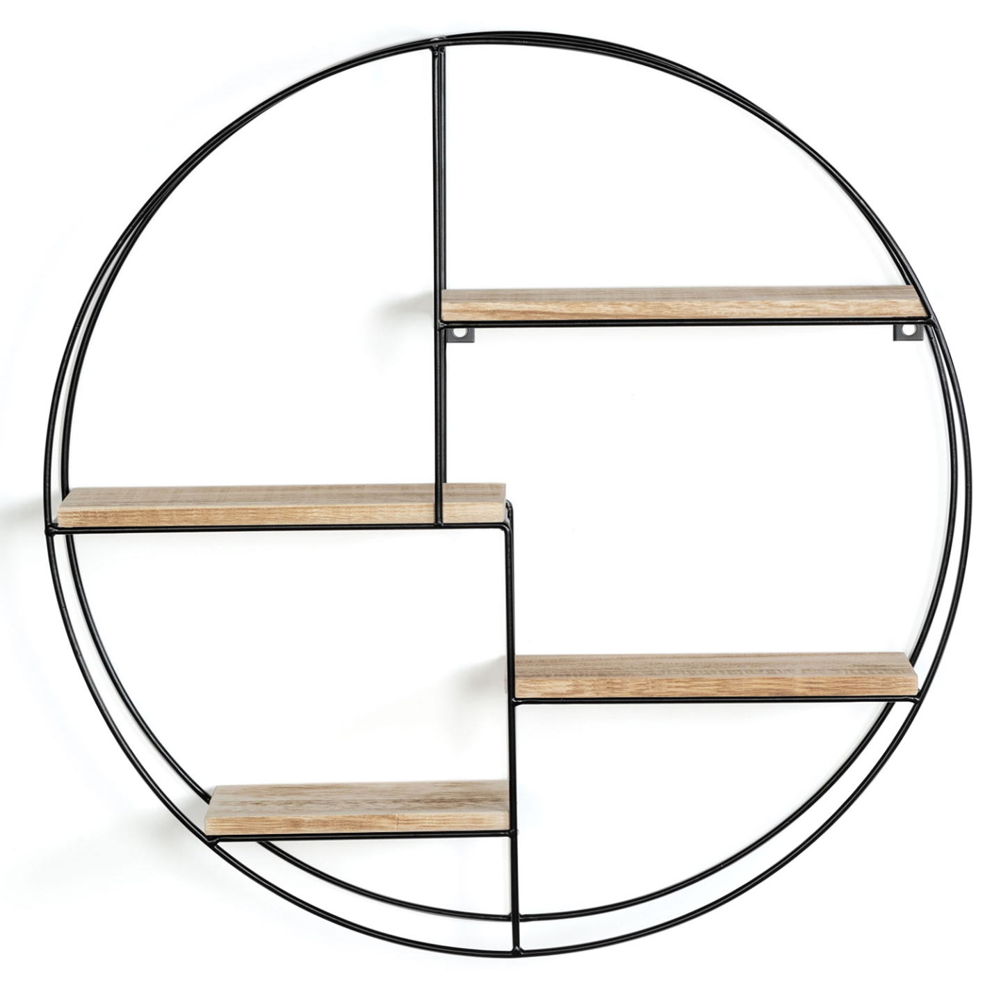 Étagère murale ronde industrielle pas cher - LILY | IdMarket France