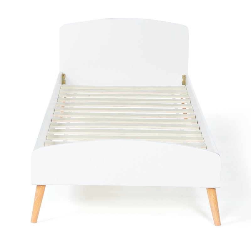 NEUF Lit simple pour adulte ou enfant 90 x 200cm 1 place, Style scandinave  (sans matelas) abilityshop