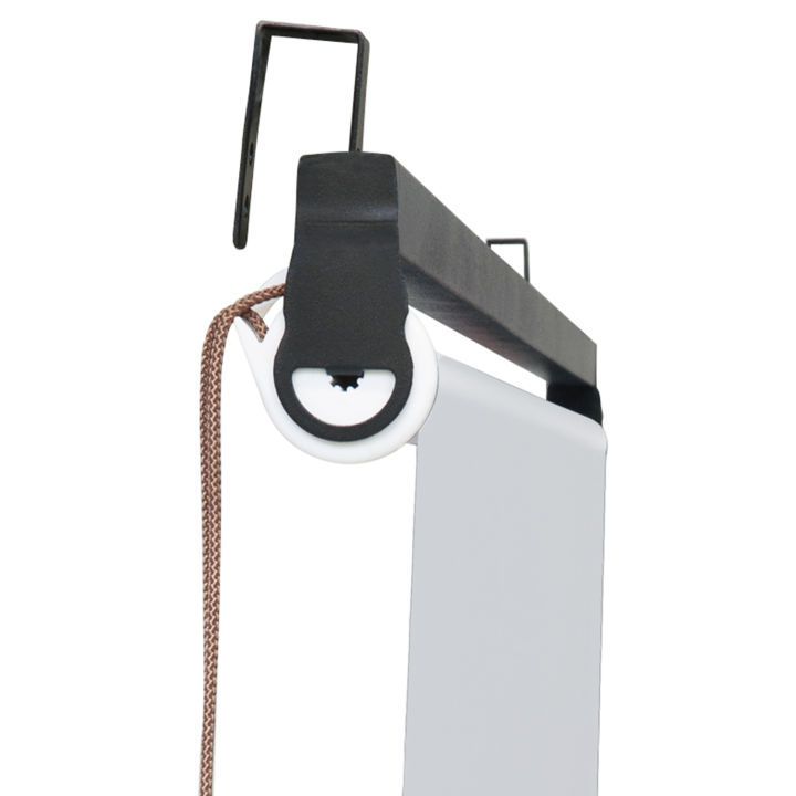 Lot de 3 stores enrouleurs L.124 x H. 225 CM pour pergola blanc Lot de 3 stores enrouleurs L.124 x H. 225 CM pour pergola blanc