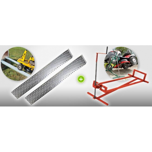 2 RAMPES DE CHARGEMENT + 1 CRIC LEVE TRACTEUR POUR ENTRETENIR VOTRE MOTOCULTEUR DE A A Z 2 RAMPES DE CHARGEMENT + 1 CRIC LEVE TRACTEUR POUR ENTRETENIR VOTRE MOTOCULTEUR DE A A Z