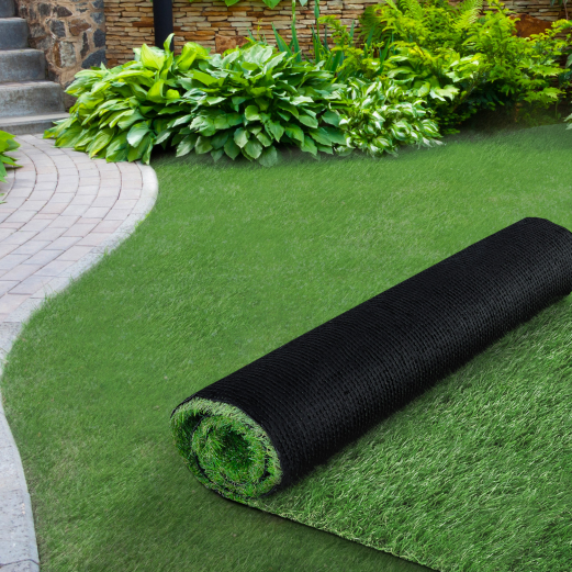 Gazon synthétique artificiel 1x4 M 40 mm d'épaisseur pour jardin et balcon