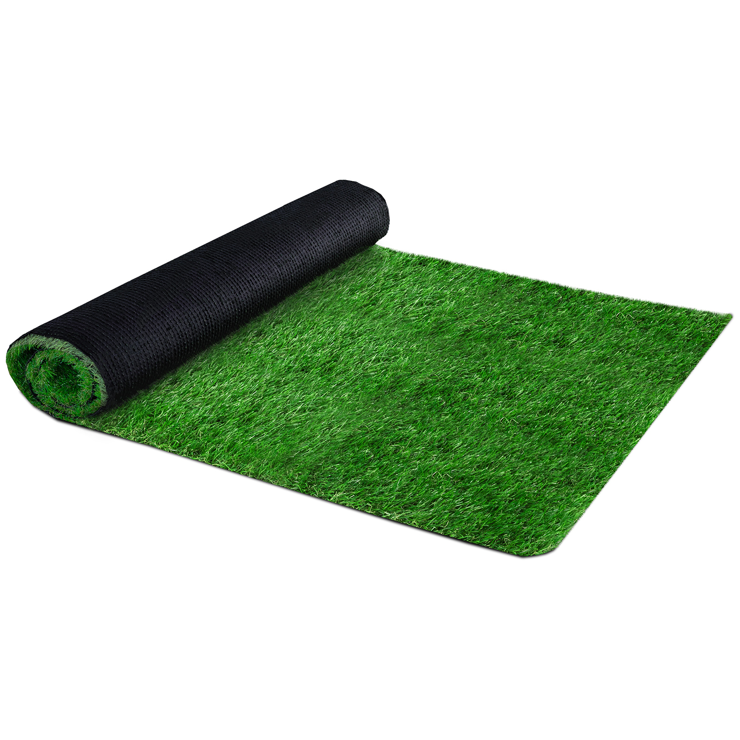 Gazon synthétique artificiel 1x4M 40mm 4 couleurs en rouleau