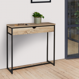 Console 1 tiroir DETROIT design industriel Console 1 tiroir DETROIT design industriel