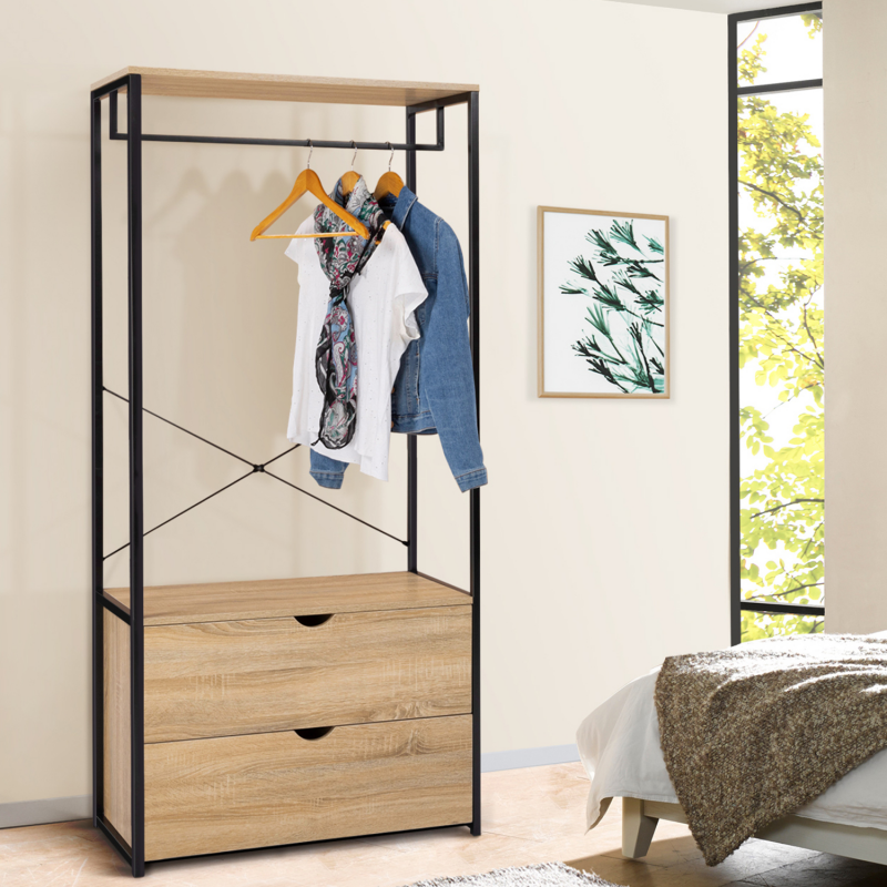 Penderie pour promo dressing