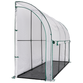 Mini Serre / Tente D'Hivernage Pour Plantes - 70x70x80 Cm, Transparente, Pliable, Avec Fermeture Éclair