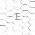 Grillage 25mm 1x25M maille hexagonale 0,6x13mm