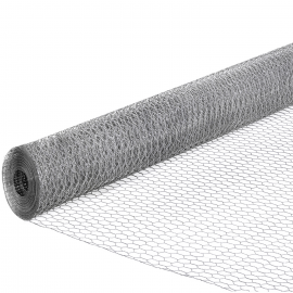 Grillage 25mm 1x25M maille hexagonale 0,7x25mm Grillage 25mm 1x25M maille hexagonale 0,7x25mm