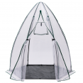 Serre d'hivernage dôme bâche bulle 160 x 160 x 180 CM maxi chaleur
