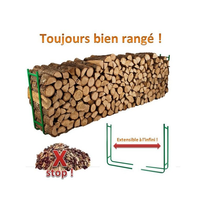 2 SERRES BUCHES EXTENSIBLES POUR DOUBLER VOTRE SURFACE DE STOCKAGE