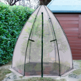Serre d'hivernage dôme bâche bulle 160 x 160 x 180 CM maxi chaleur