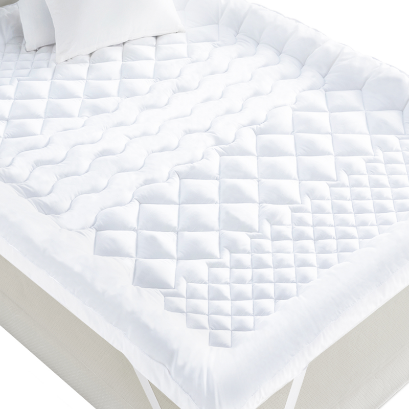 Surmatelas 140x190 mousse froide - sur matelas 140x190 - soutien optimal -  surmatelas 140x190 mi-ferme - sur matelas respirant - convient comme protège  matelas 140x190 - surmatelas 140x190 déhoussable - sur matelas 140x190  ergonomique Mister Sandman