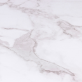 Table basse ALASKA double plateau effet marbre et bois noir pied métal