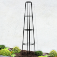 Tuteur pour plantes grimpantes en métal 200 CM arche de jardin support rosier