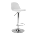 Tabourets Assise Confort Dossier Courbé 2 Tabourets De Bar Design Karl - Noir - Hauteur Réglable - Pivotant 360° - Assise Confortable Tabourets Assise Confort Dossier Courbé 2 Tabourets De Bar Design Karl - Noir - Hauteur Réglable - Pivotant 360° - Assise Confortable