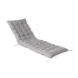 Coussin universel de transat ADAM 180 cm pour bain de soleil gris anthracite Coussin universel de transat ADAM 180 cm pour bain de soleil gris anthracite