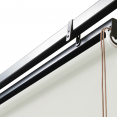 Pergola LUXE lames orientables CEFALU 3x4 M et 4 stores écrue