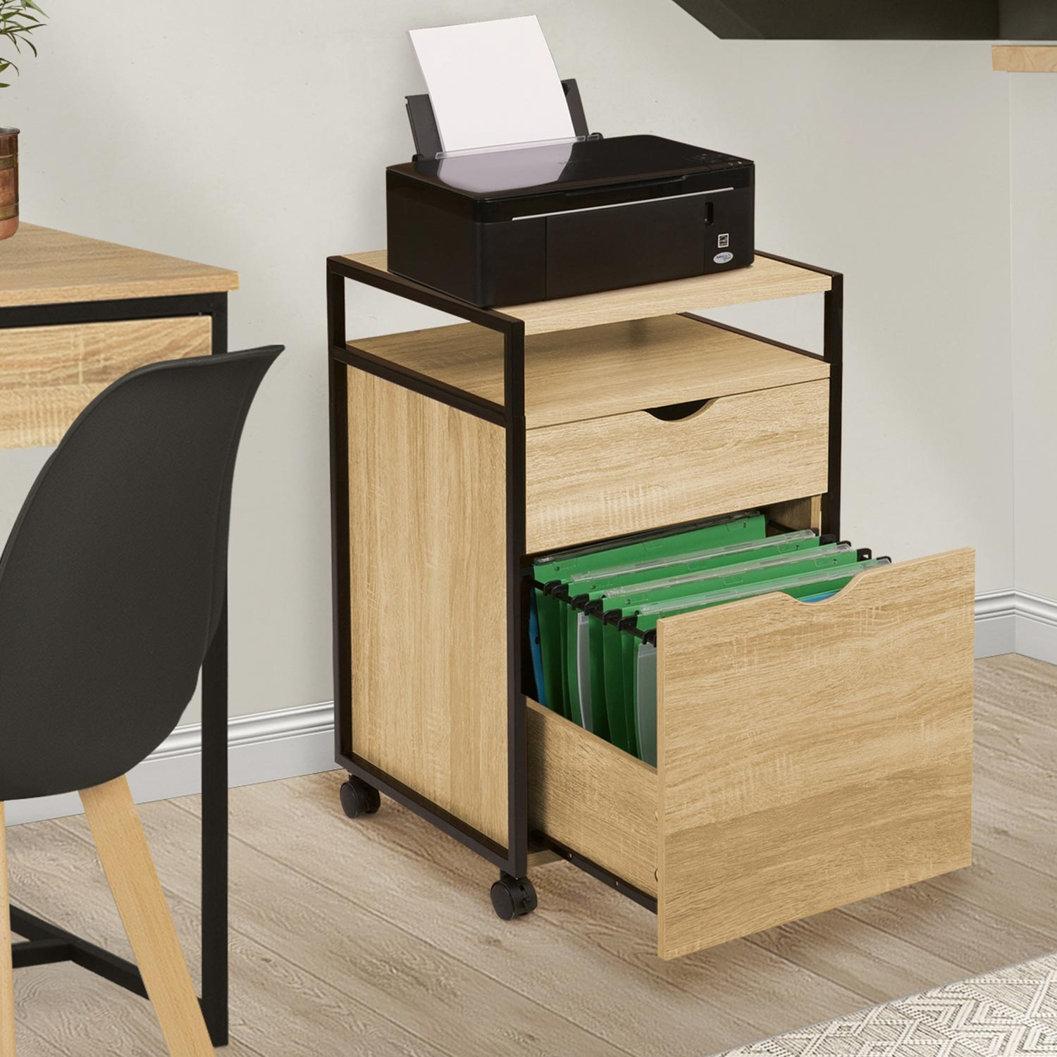 Caisson de bureau pas cher à tiroir - DETROIT | ID Market