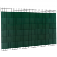 Lamelles PVC souples horizontales rouleau de 35 M vert