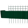 Lamelles PVC souples horizontales rouleau de 35 M vert