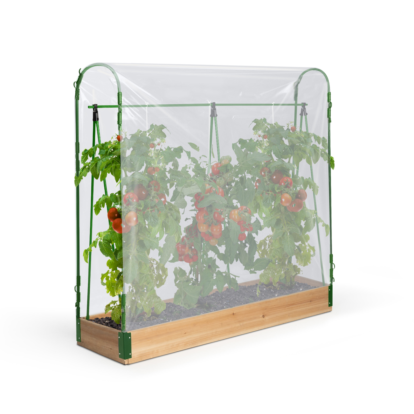IDMarket Kit Complet Carrés Potagers Modulables 3 Bacs XXL + XL Avec Treillis Et Housse - Jardin Sur Mesure