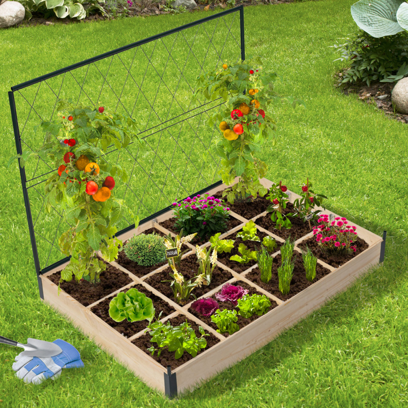 Cultiver le jardin de filet de treillis de tente