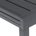 Salon De Jardin Extensible IDMarket 12 Places - Table 135-270cm Et 12 Chaises Empilables - Composite Bois Et Noir