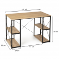 Bureau DETROIT double design industriel