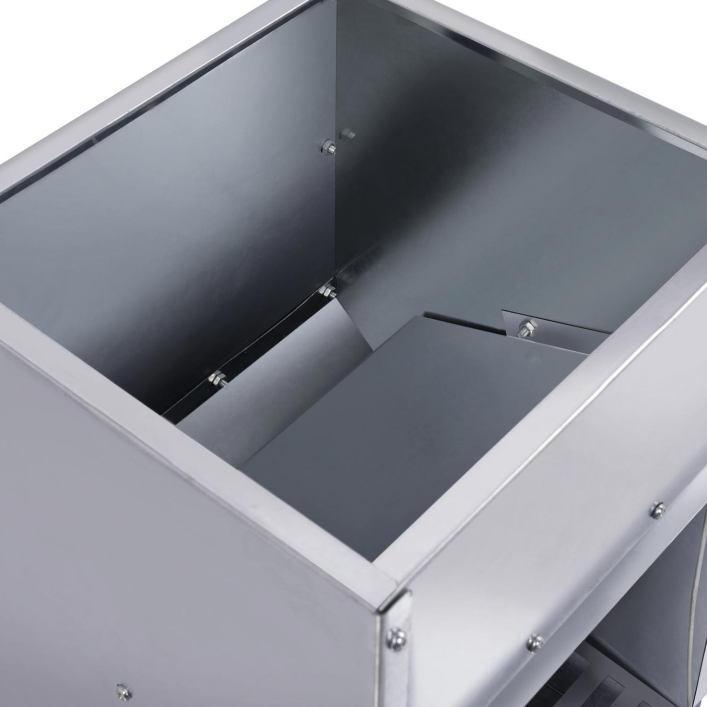 Distributeur Automatique De Grit Pour Poules – En Métal Galvanisé, 15x10x26 Cm | Pour Coquillages, Graviers, Nourriture