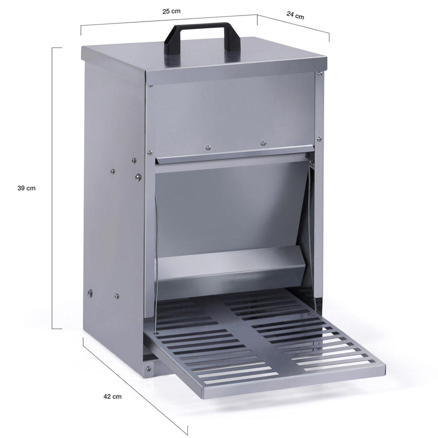 Mangeoire Poule Galvanisé 100cm