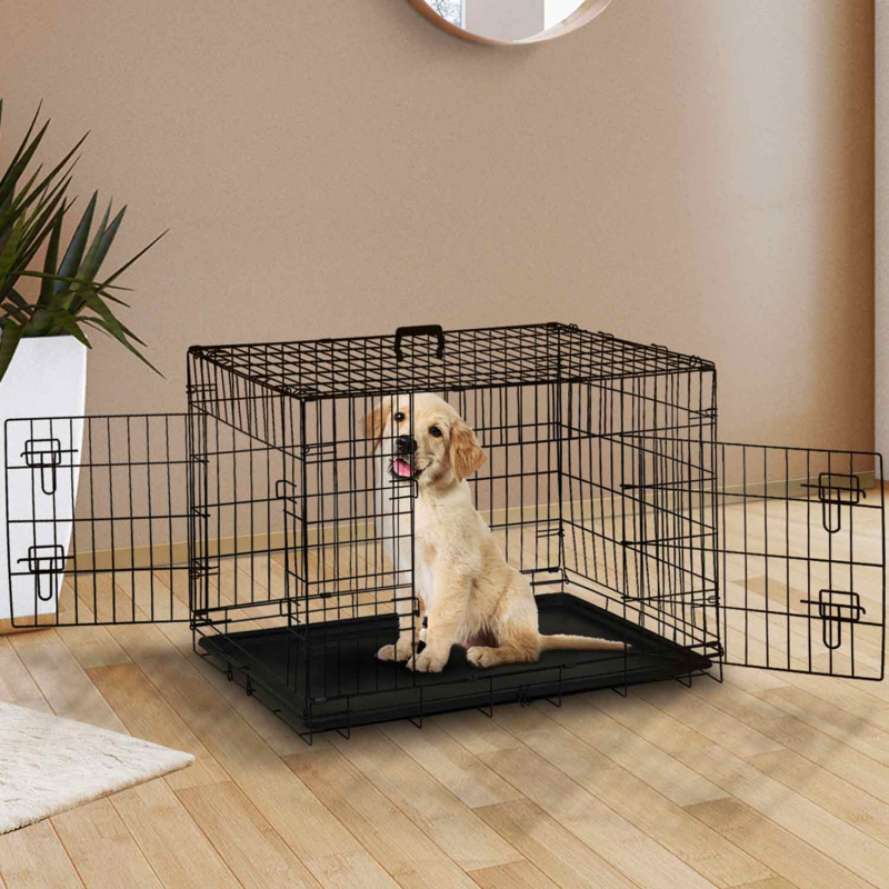 Cage transport chien pliable en vente privée et en catalogue