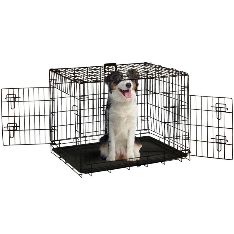Cage chien pliable, cage pliante rapidement