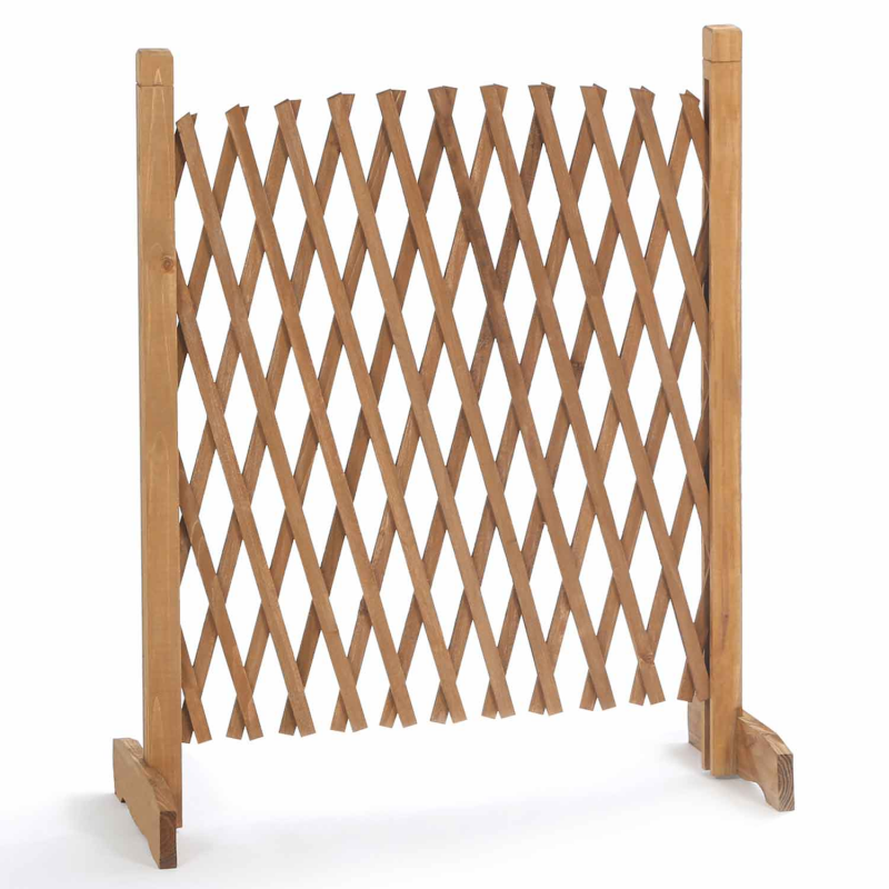 Barrière de sécurité en bois - Extensible 30 à 90 cm - Hauteur 90 cm - Pour  chien - Cdiscount