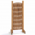 Barrière extensible bois treillis 30 à 150 cm