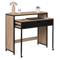 Verstelbare houten toetsenbordlade Ergonomische uitschuifbare plank