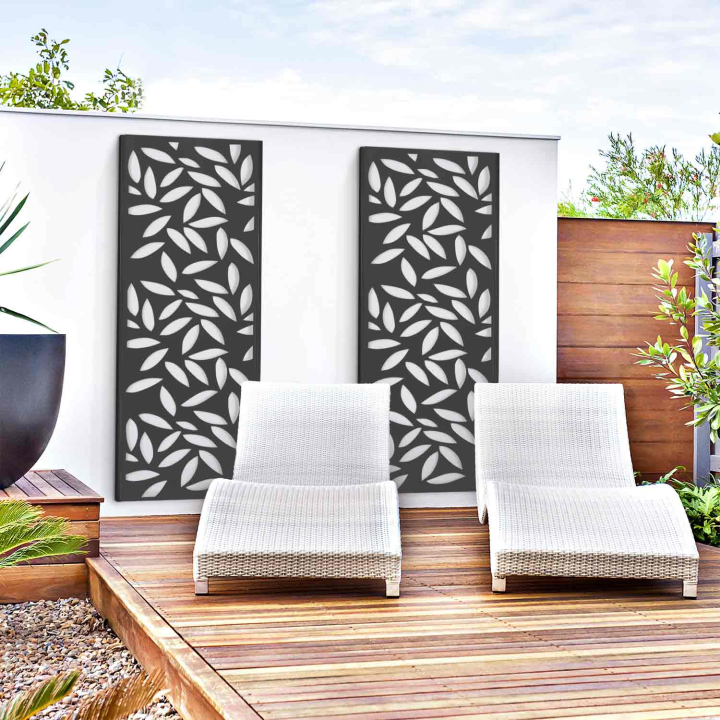 Panneau décoratif universel 150 x 50 CM MEDELLIN gris Panneau décoratif universel 150 x 50 CM MEDELLIN gris