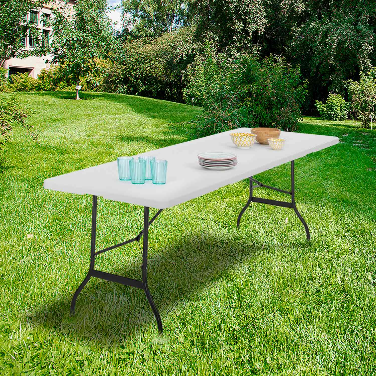 Table pliante pas cher - jardin, camping et réceptions