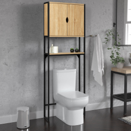 Meuble WC pas cher - Armoire de toilette - Etagère WC 