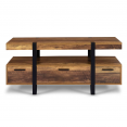 Meuble TV AUSTRIA avec tiroirs bois pied épingle 113 cm