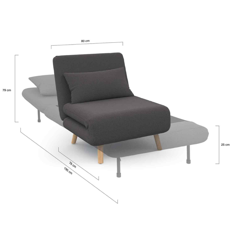 Fauteuil Convertible Lit 1 Place
