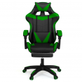 Fauteuil de gaming ALEX noir et vert