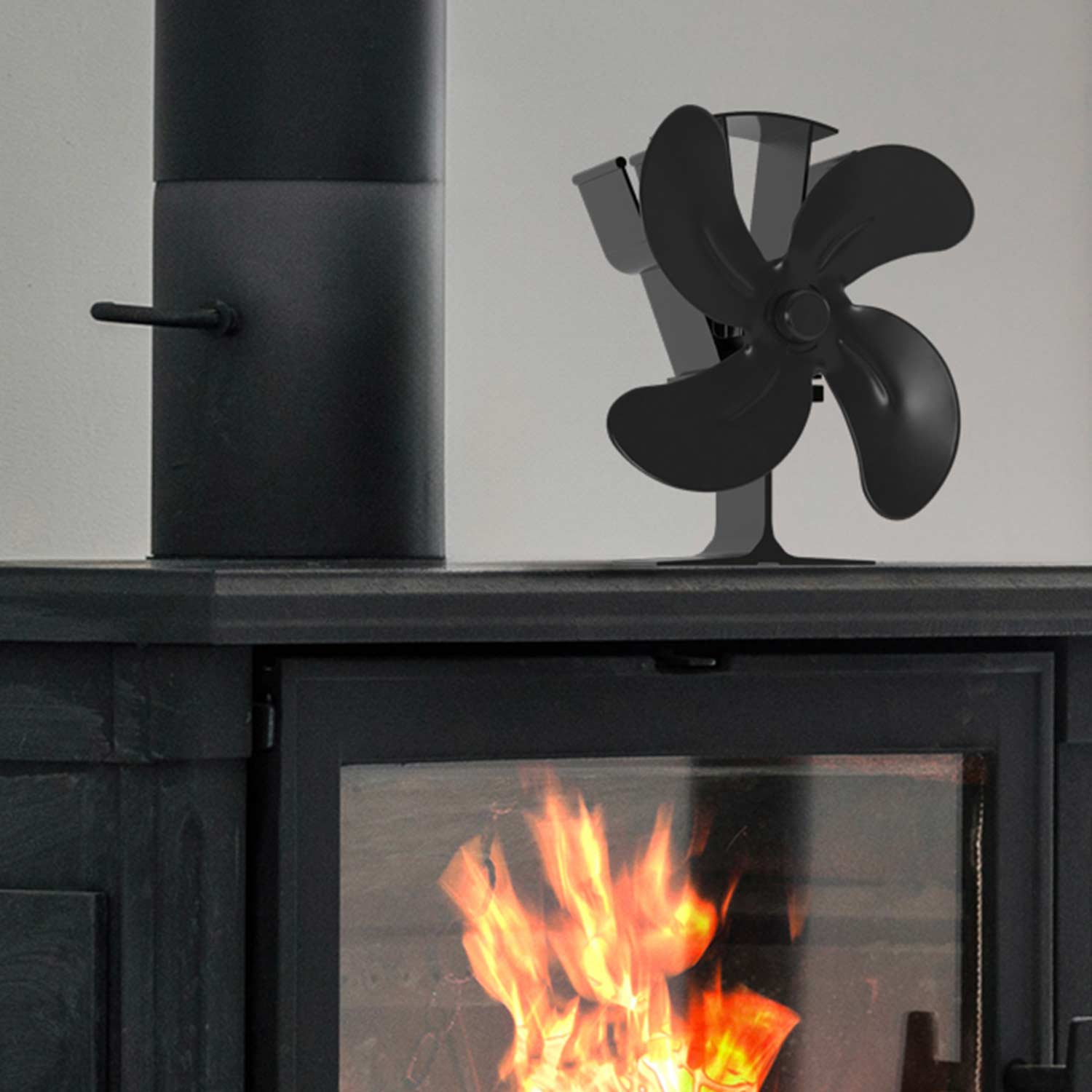 Fwiull Ventilateur de cheminée : : Bricolage